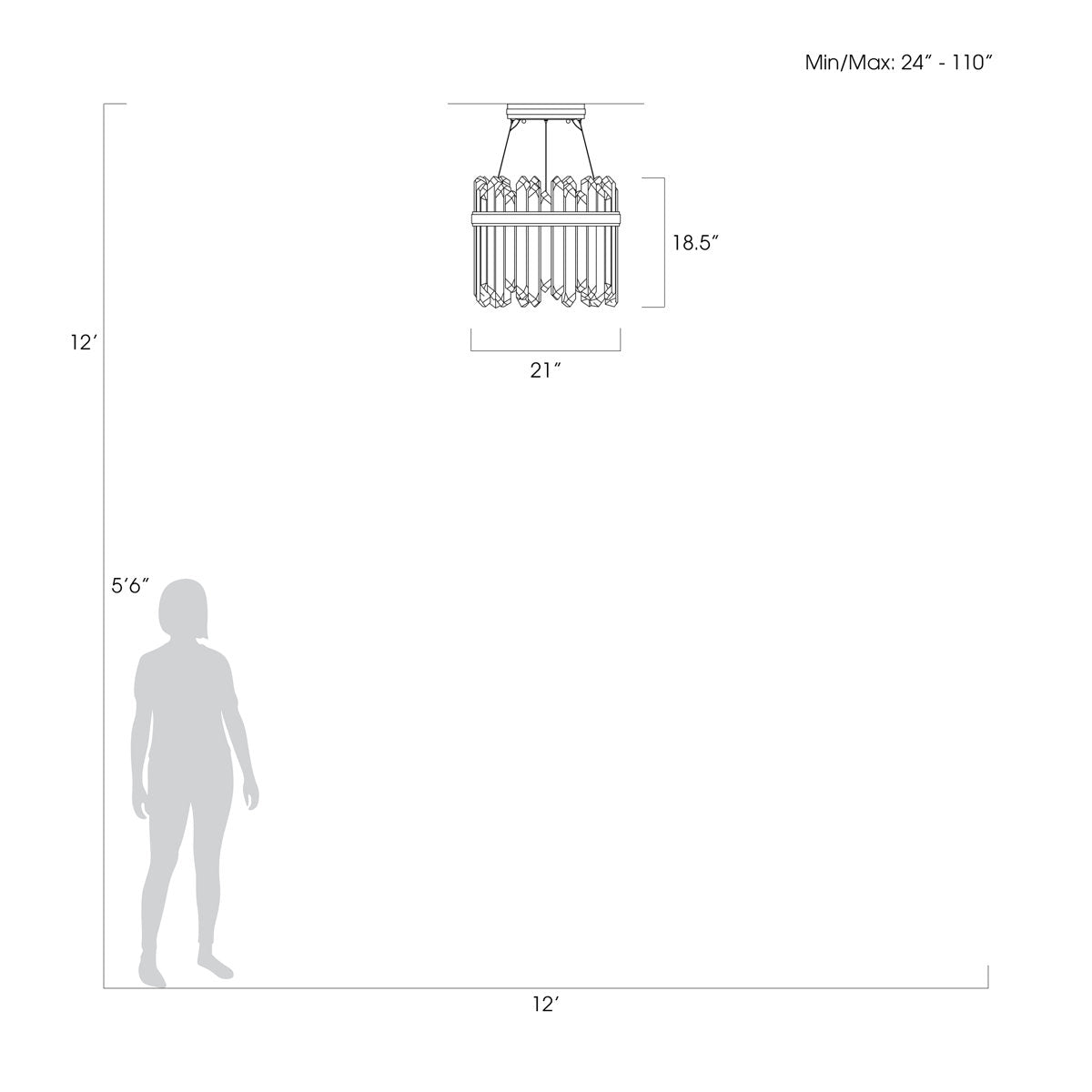 Lior 24 - Light Chandelier