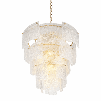 Liora Melted Glass Chandelier