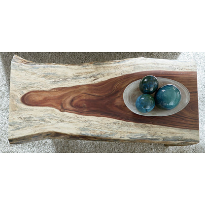 Live Edge Sled Coffee Table