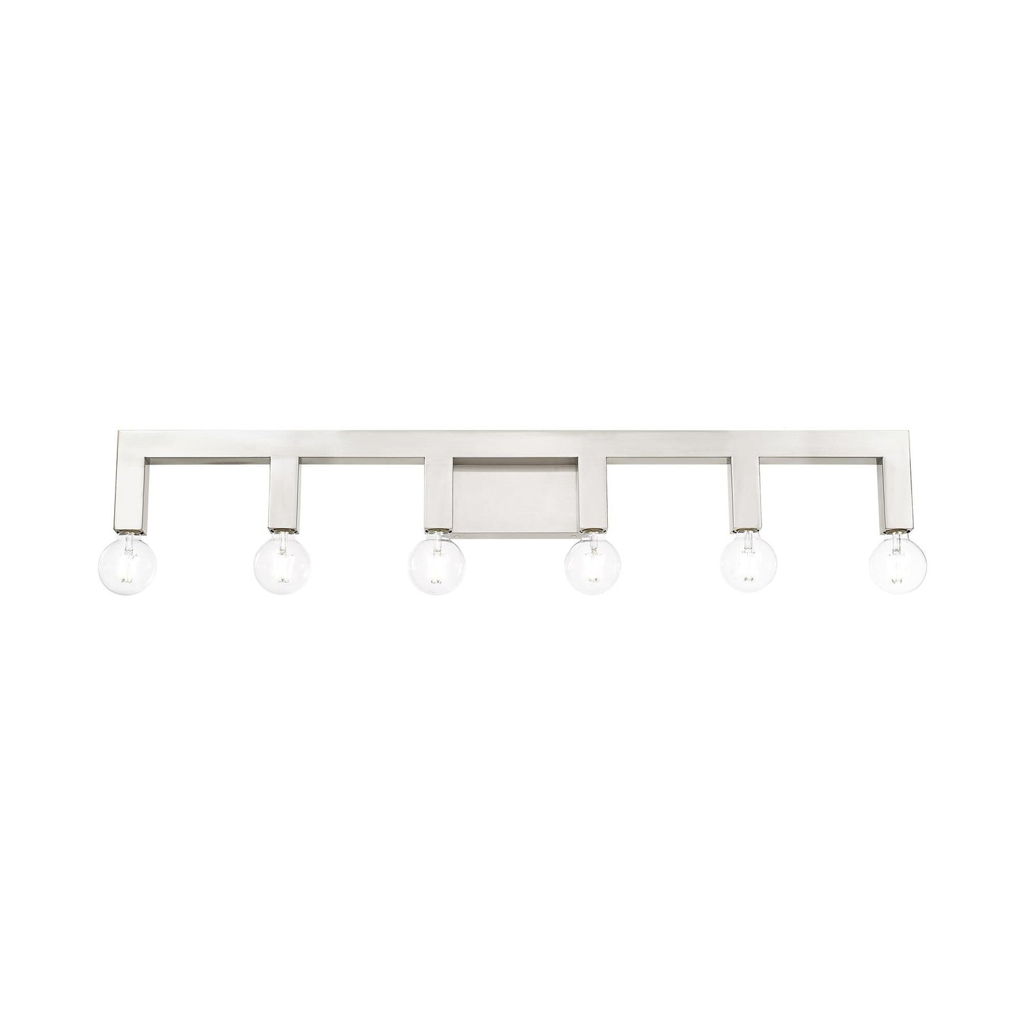 Livex Lighting Solna 43 Inch 6 Light Bath Vanity Light Cp413121