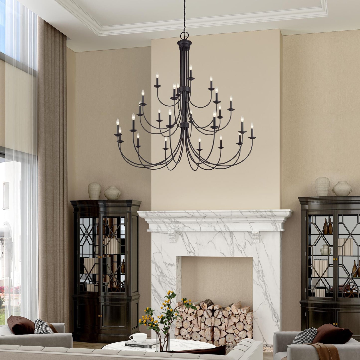 Livex Lighting Estate 60 Inch Chandelier Cp820818