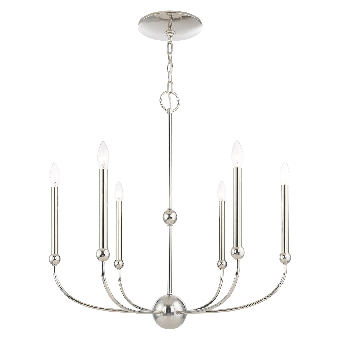 Livex Lighting Cortlandt 6 Light Chandelier Cp413041