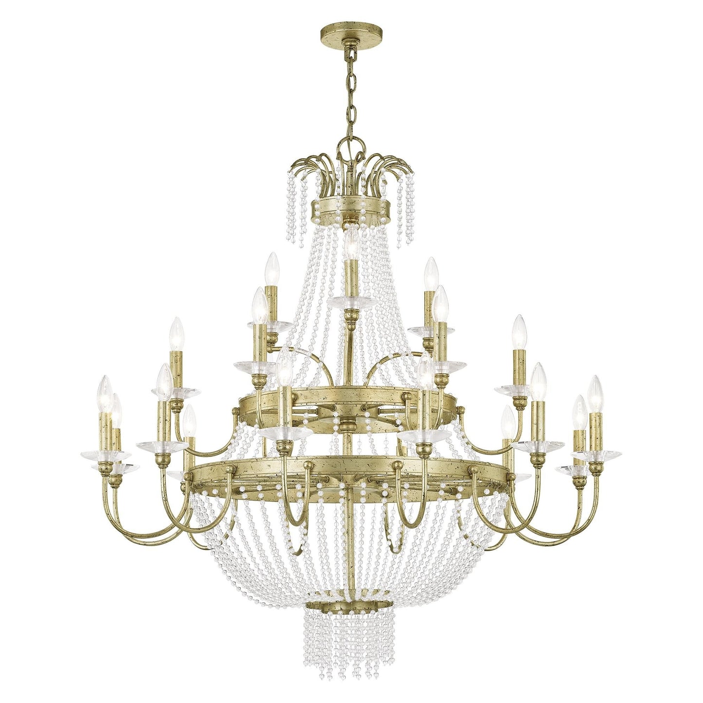Livex Lighting Valentina 42 Inch 21 Light Chandelier Cp77841