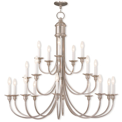 Livex Lighting Cranford 42 Inch 20 Light Chandelier Cp77181