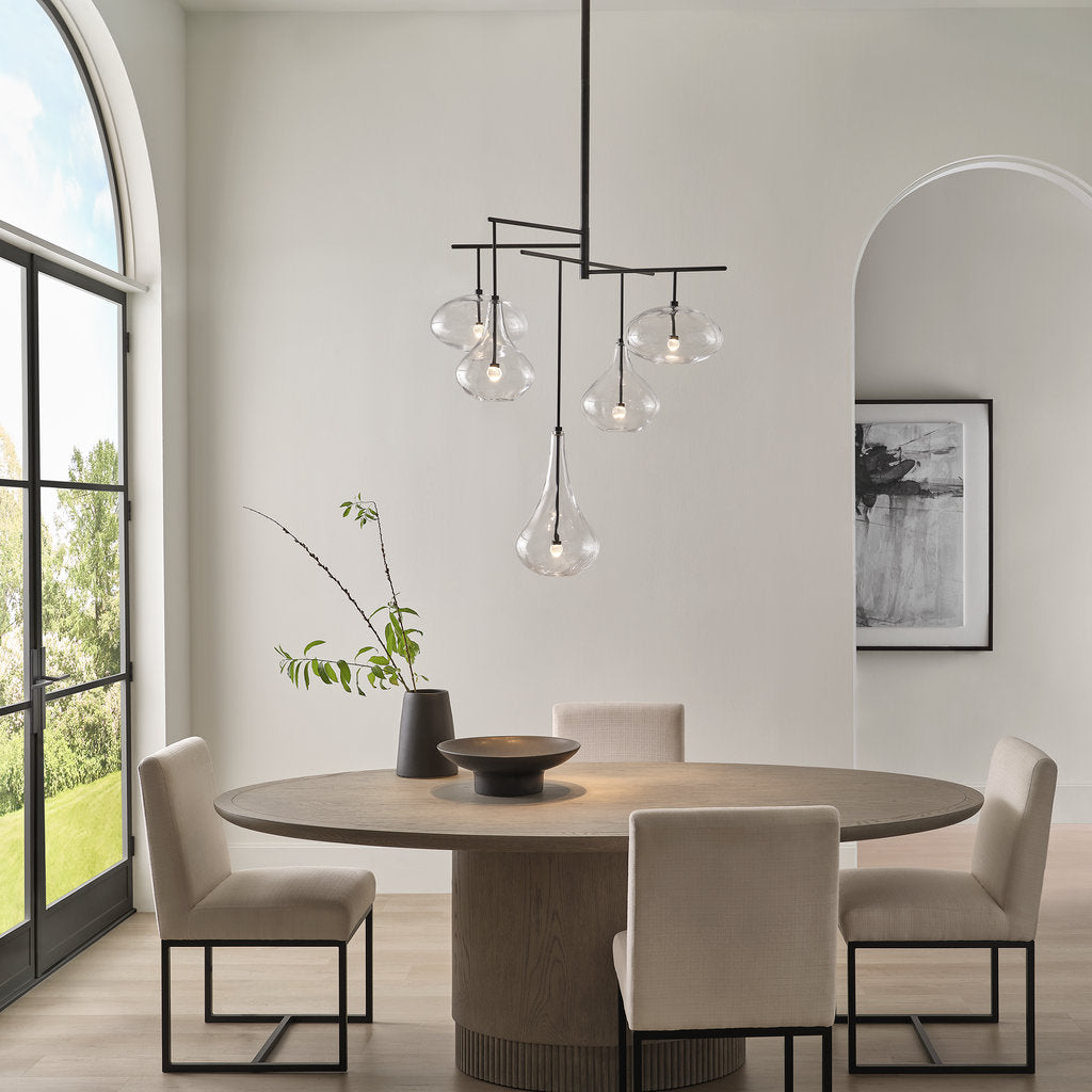 Lomme 5 - Light LED Chandelier