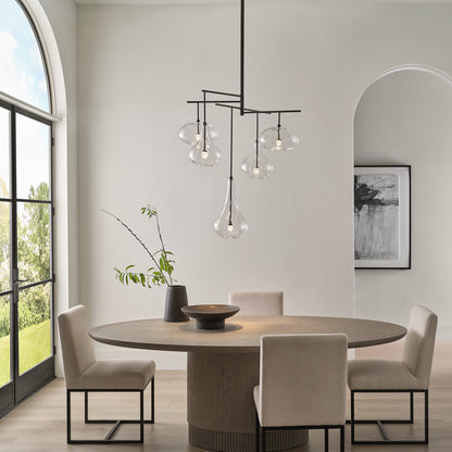 Lomme 5 - Light LED Chandelier