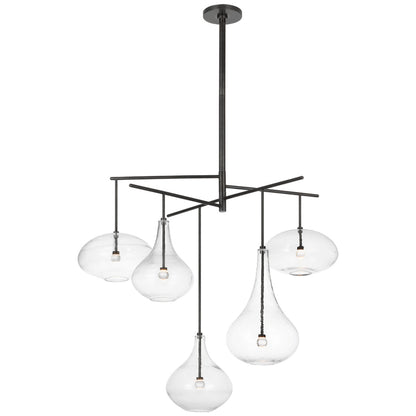 Lomme 5 - Light LED Chandelier