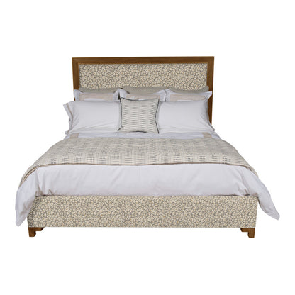 Louise/Lawrence King Upholstered Low Profile Panel Bed