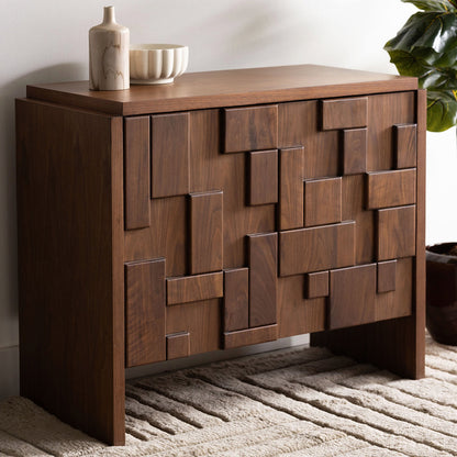 Louise Solid Wood Accent Cabinet
