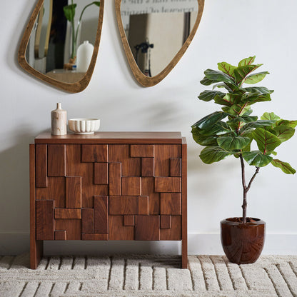 Louise Solid Wood Accent Cabinet