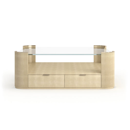 Love Square Cocktail Table - Dark Chocolate