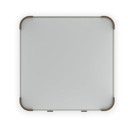 Love Square Cocktail Table - Matte Pearl