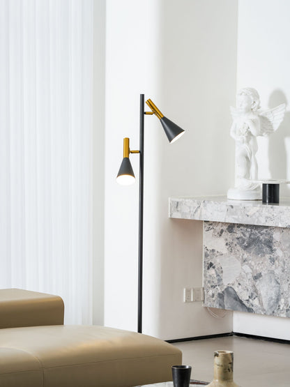 Lron Mouth Floor Lamp