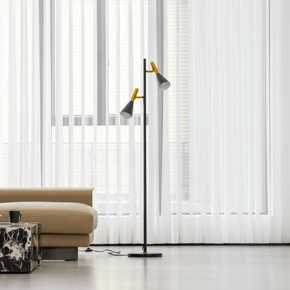 Lron Mouth Floor Lamp