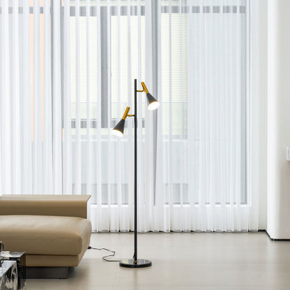 Lron Mouth Floor Lamp