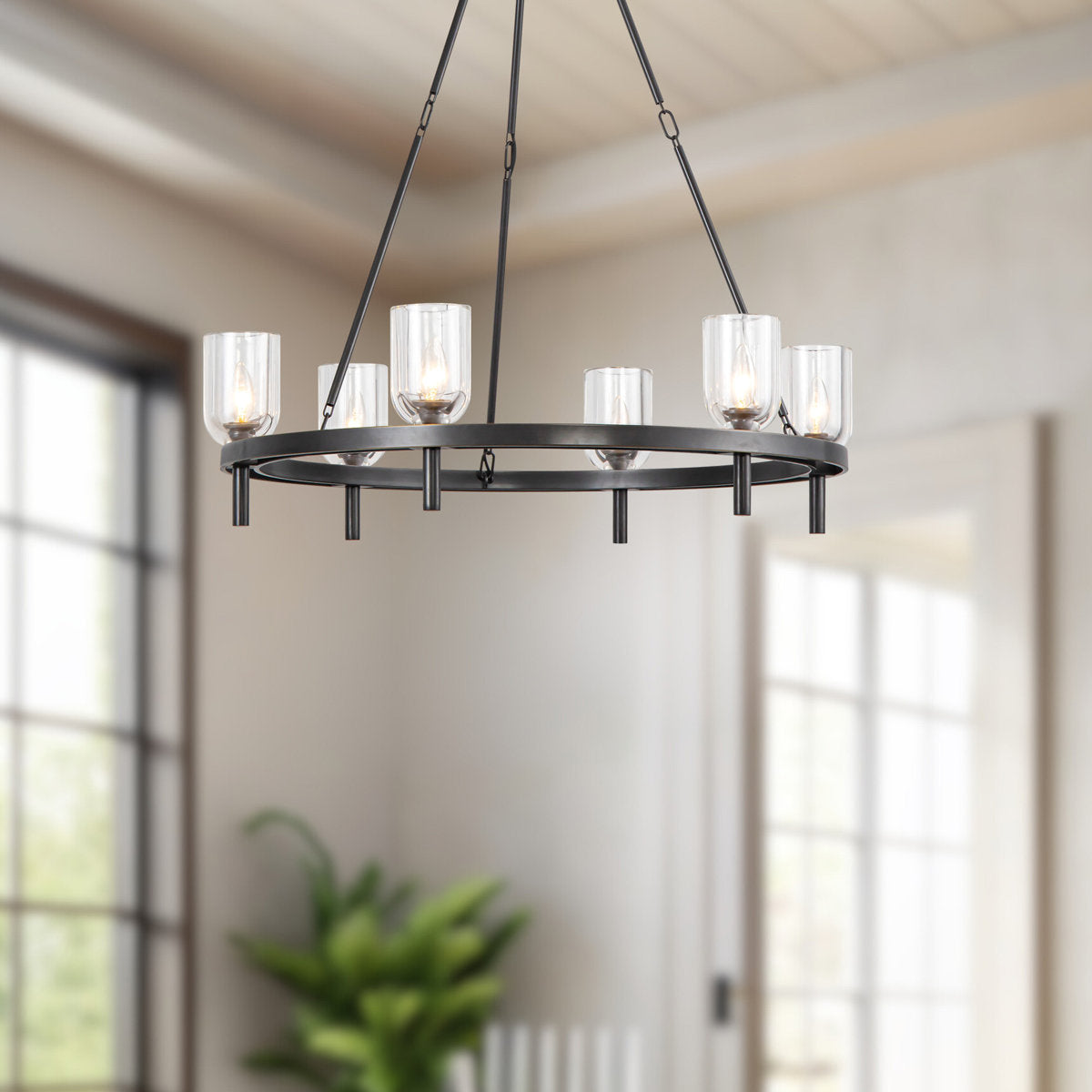 Lucian 6 - Light Chandelier
