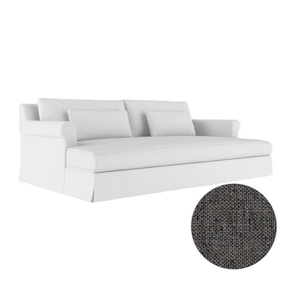 Ludlow Rolled-Arm Skirted Daybed