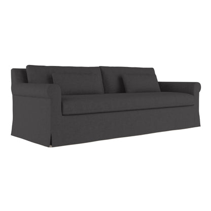 Ludlow Rolled-Arm Skirted Extra Long Sofa