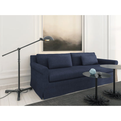 Ludlow Rolled-Arm Skirted Extra Long Sofa