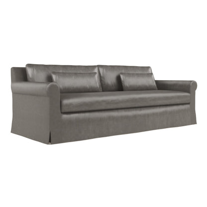 Ludlow Rolled-Arm Skirted Extra Long Sofa