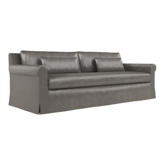 Ludlow Rolled-Arm Skirted Extra Long Sofa