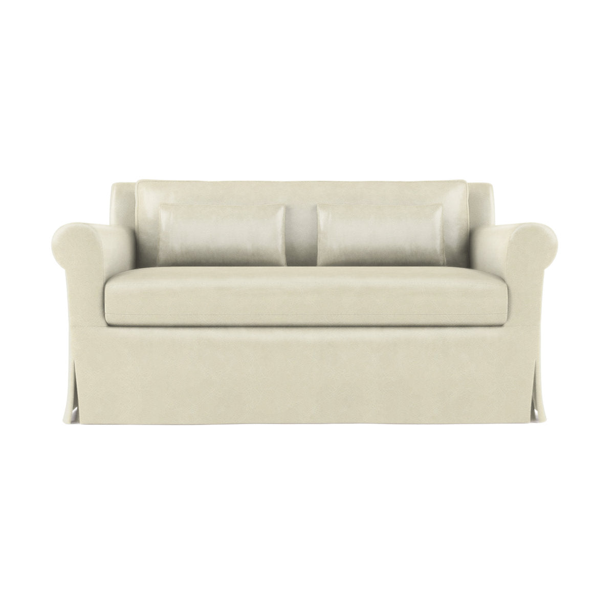 Ludlow Rolled-Arm Skirted Loveseat
