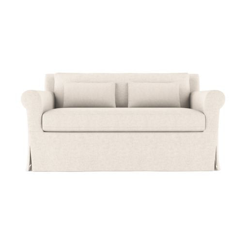 Ludlow Rolled-Arm Skirted Loveseat