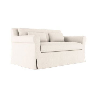 Ludlow Rolled-Arm Skirted Loveseat