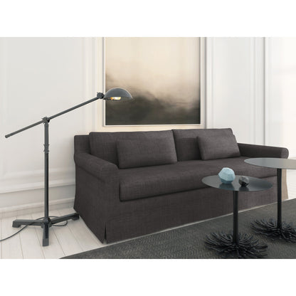 Ludlow Rolled-Arm Skirted Loveseat