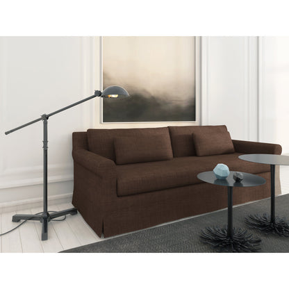 Ludlow Rolled-Arm Skirted Loveseat