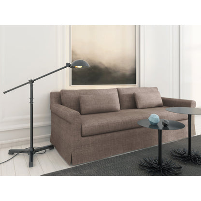 Ludlow Rolled-Arm Skirted Loveseat