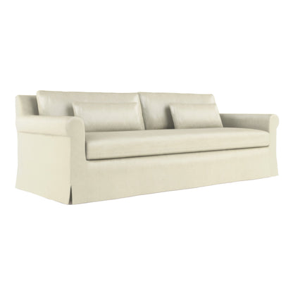Ludlow Rolled-Arm Skirted Loveseat