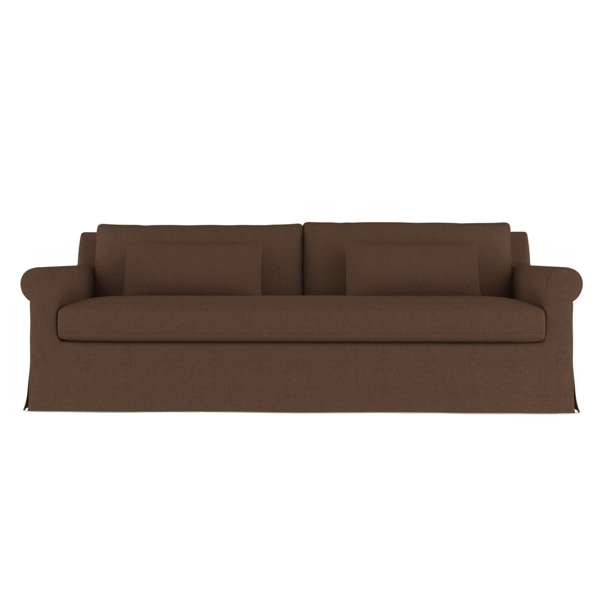 Ludlow Rolled-Arm Skirted Loveseat