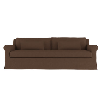 Ludlow Rolled-Arm Skirted Loveseat