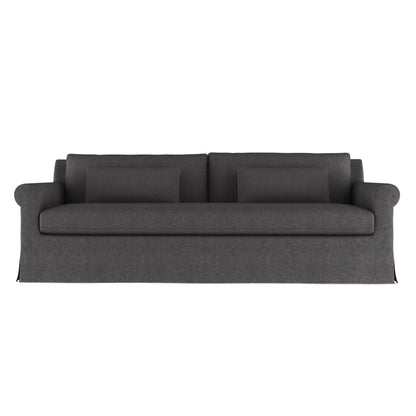 Ludlow Rolled-Arm Skirted Sofa