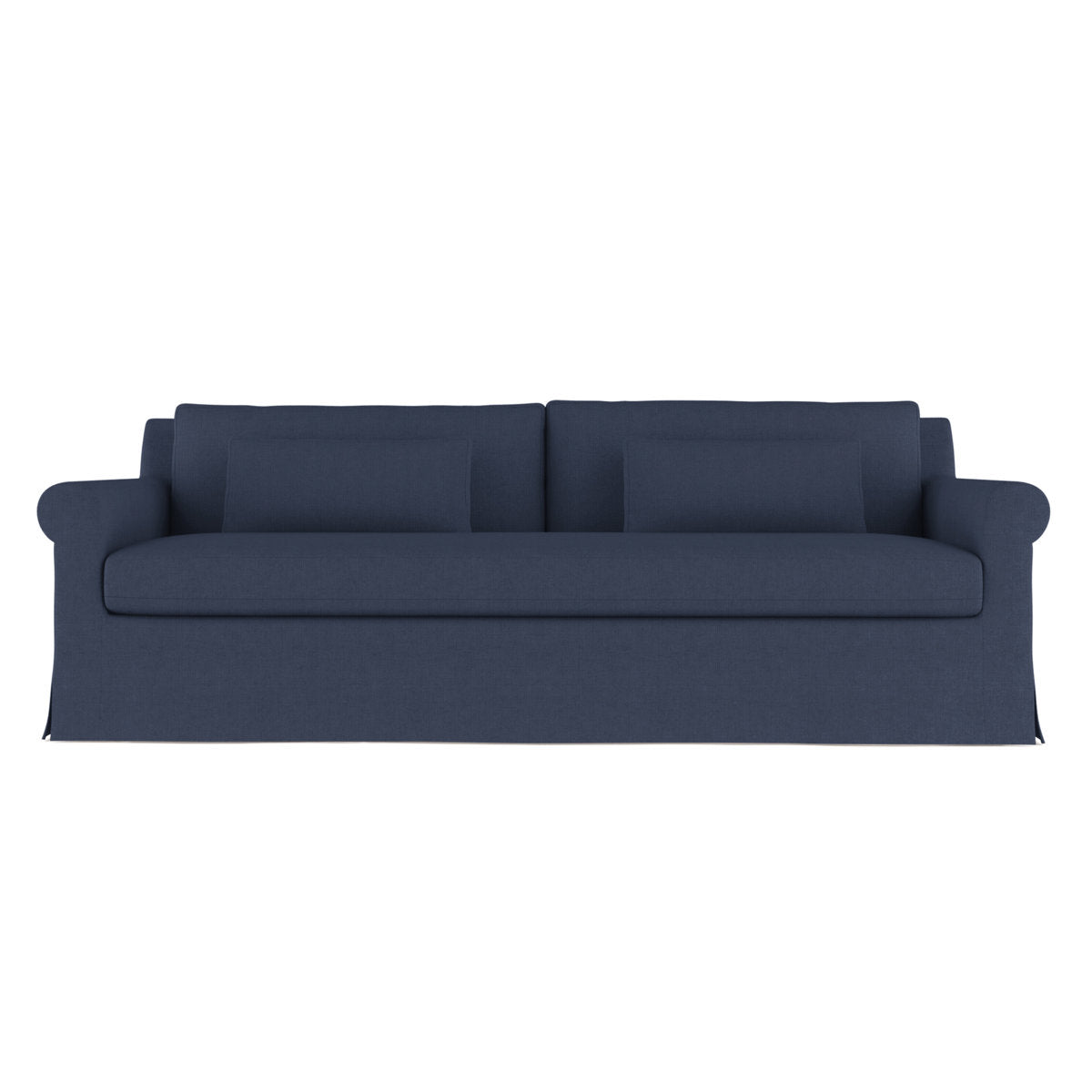 Ludlow Rolled-Arm Skirted Sofa