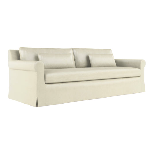 Ludlow Rolled-Arm Skirted Sofa