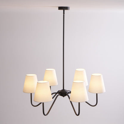 Lumos Black Chandelier