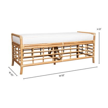Luna Upholstered Bench