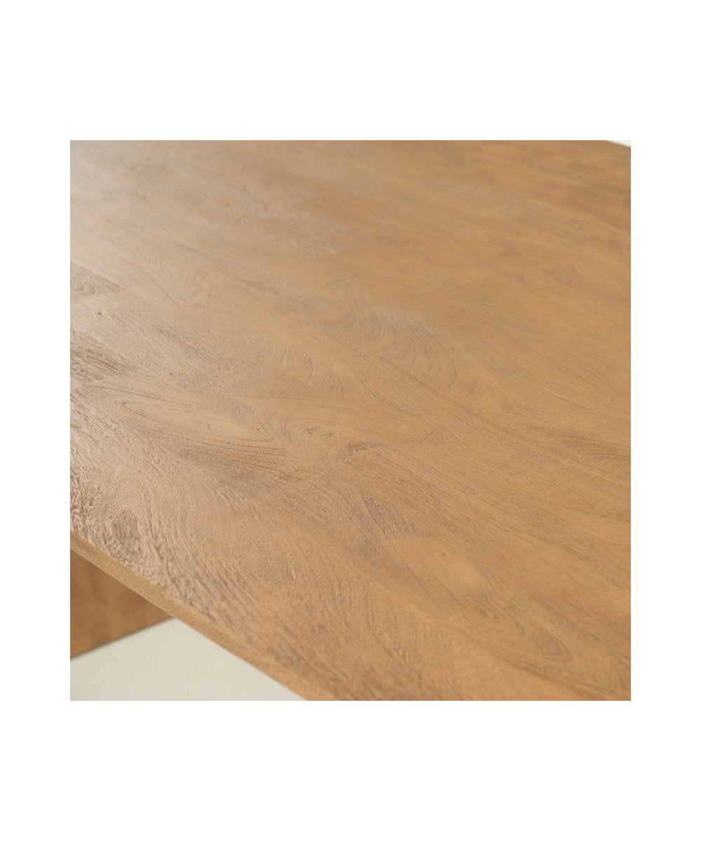 Lune Oval Solid Wood Dining Table