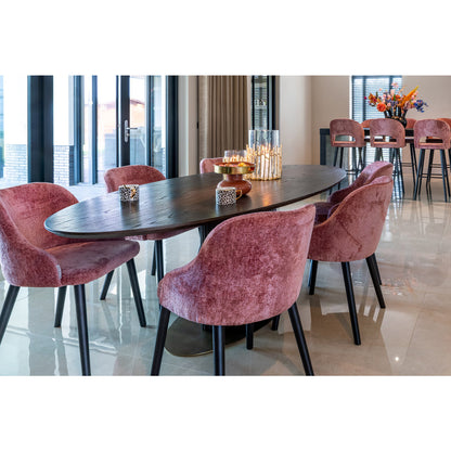 Luxor Oval Solid Oak Dining Table