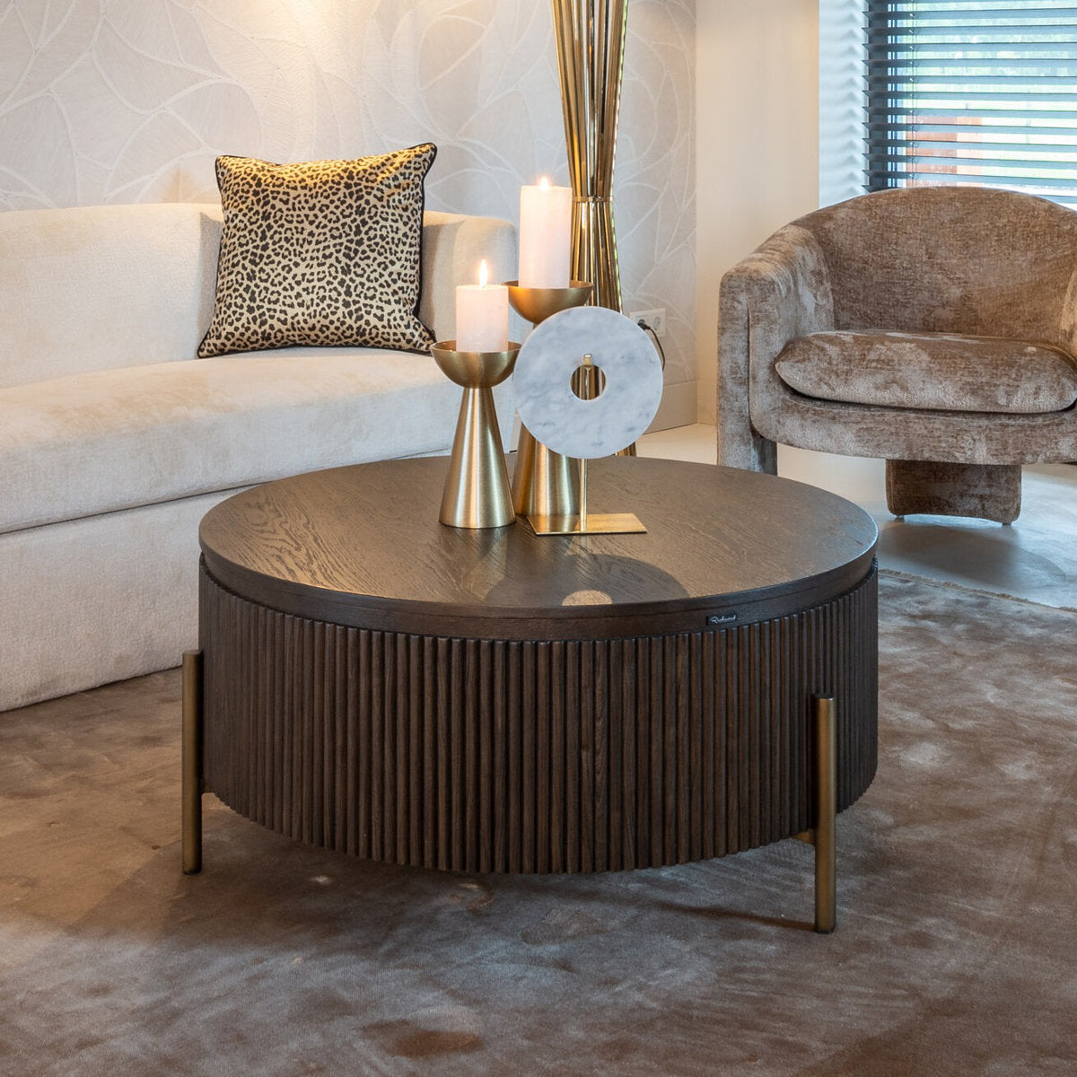 Luxor Solid Wood Coffee Table