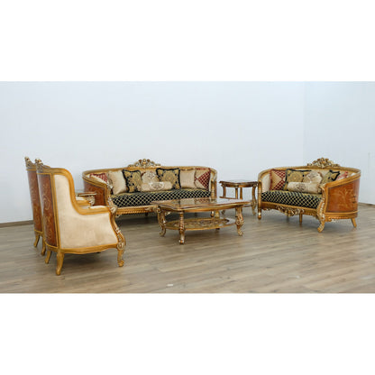 Luxor Tufted Wingback Chair