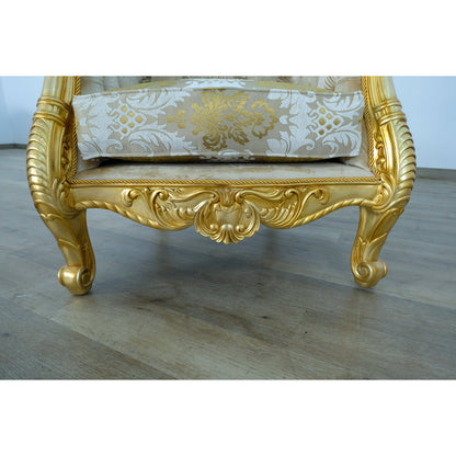 Luxor Tufted Wingback Chair