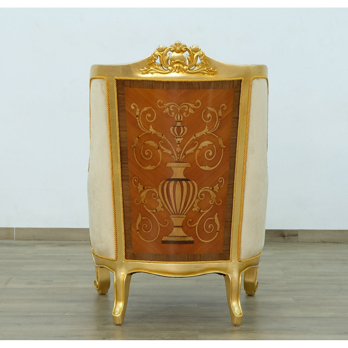 Luxor Tufted Wingback Chair