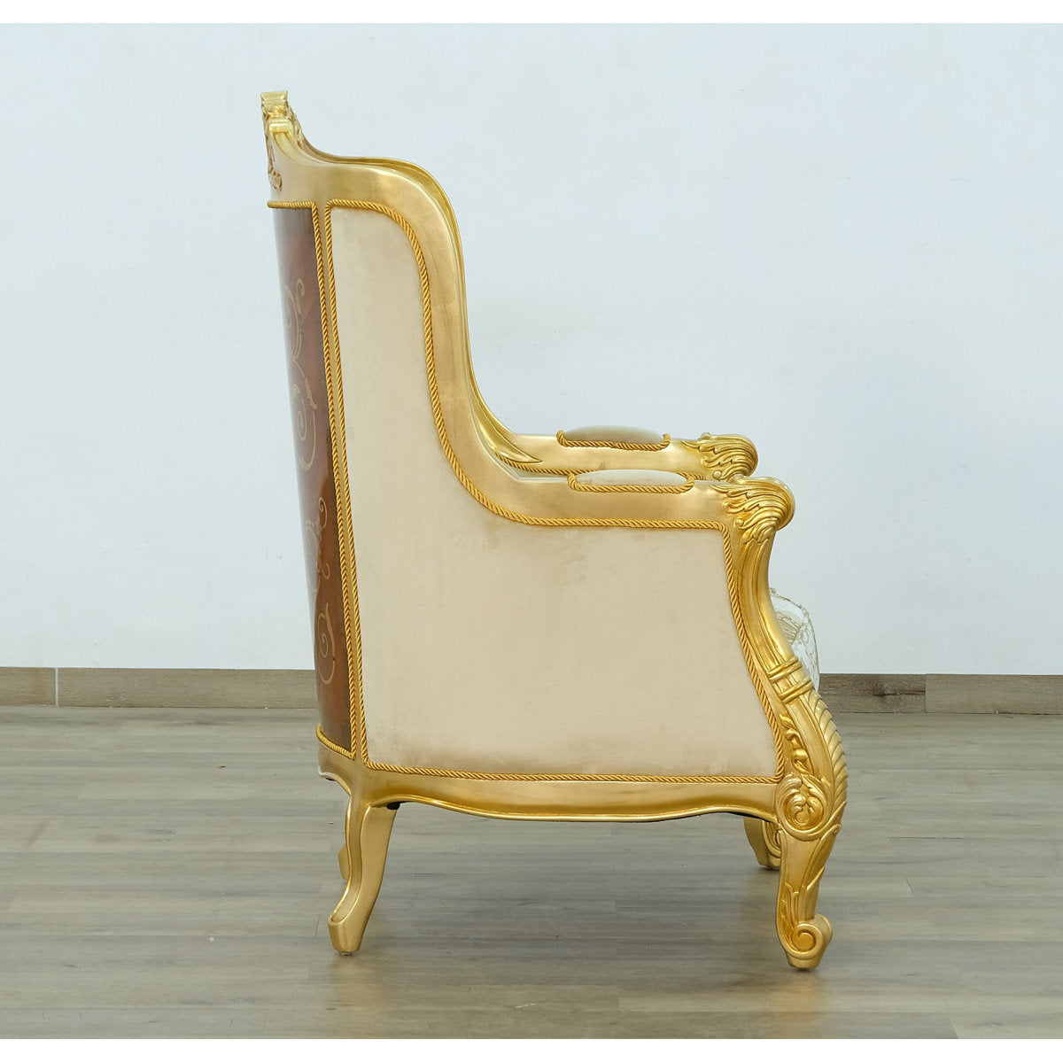 Luxor Tufted Wingback Chair