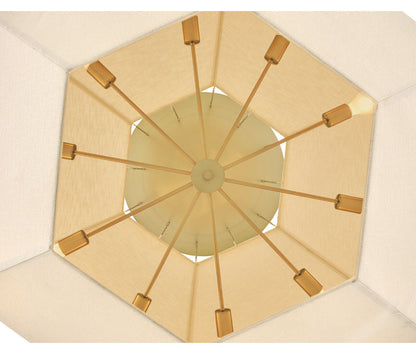 Lyla 10 Light Steel Chandelier by Lisa McDennon