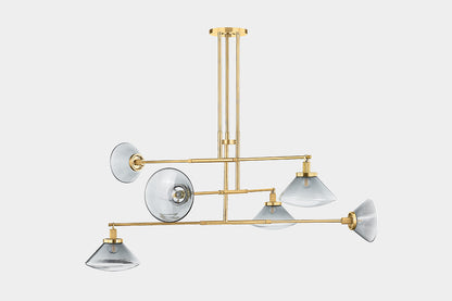 MENDON 6 Light Chandelier