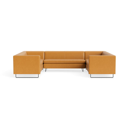 MTO - Bonnie & Clyde U-Shaped Sectional w/ Black Legs