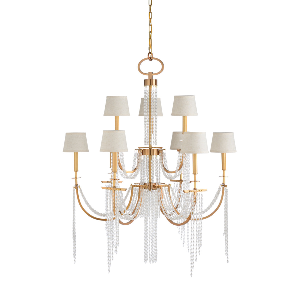 Mackie 9 - Light Statement Tiered Chandelier